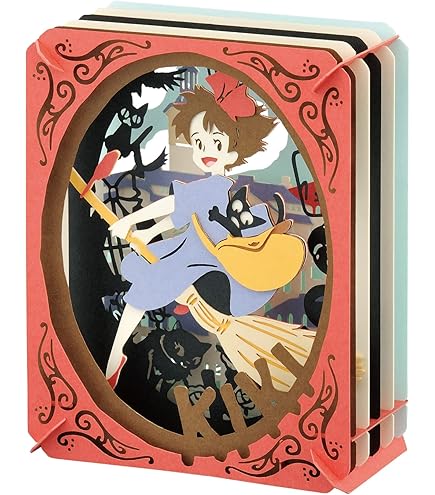 Amazon.co.jp: エンスカイ(ENSKY) 魔女の宅急便 黒猫のジジ ペーパー
