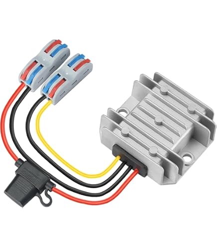 DC，DC CONVERTER MODEL 50A DC-DCコンバータ Amazon.co.jp: コンバータ 12Vから14.5V 50A DC DC充電器 充電用