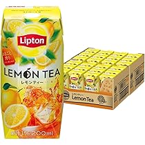 Amazon.co.jp: リプトン レモンティー 紙パック ジュース 200ml 24本
