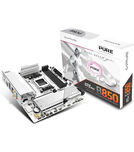 Amazon | SAPPHIRE NITRO+ B850M WIFI Micro-ATXマザーボード 52123-01