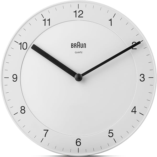 Amazon.co.jp: 【正規輸入品】 BRAUN(ブラウン) 壁掛け時計 BNC006BKBK