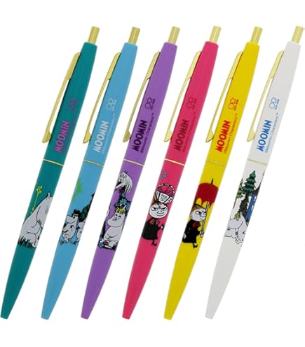 スヌピー　ボールペン　６本入り Amazon.co.jp: サンスター文具 スヌーピー 油性ボールペン