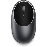 Satechi アルミニウム M1 Bluetooth ワイヤレス マウス 充電 Type-Cポート (Mac Mini, iMac, MacBook, iPad など2012以降Macデバイス対応) (スペースグレイ)