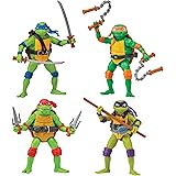 Playmates Toys ティーンエイジ・ミュータント・ニンジャ・タートルズ ミュータントメイヘム ベーシックフィギュア タートル 4個パック