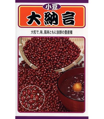 Amazon.co.jp: 小豆 種 丹波大納言 (あずき) 小袋（約50ml