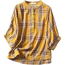 【新品】定価52,800円　レリアン　半袖チェックブラウス　オレンジ　13＋ Amazon | [SASARI] レディース長袖ギンガムチェックシャツ