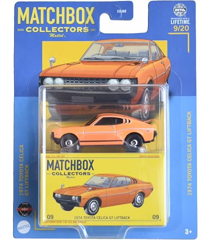 Hot Wheels Toyota Celica ’70 – Modellauto Im Maßstab 1:64, Blaugrün, Sammlerstück