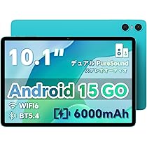 Amazon.co.jp: 【Android 15 タブレット 10インチ wi-fiモデル
