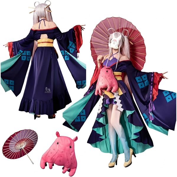 コスプレ衣装　超かぐや姫　ヤチヨ　傘付き Amazon.co.jp: 超かぐや姫！ 月見ヤチヨ コスプレ 道具 傘 : ホビー