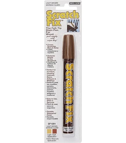 Wooden Furniture Repair Pen Touch Up Markers & Filler Sticks Wood Scratch Restoration Kit Patch Paint Pen Wood Composite Repair Oak Marker - View #11