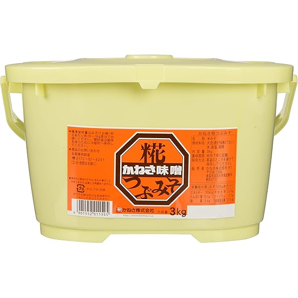 みそ Amazon.co.jp: かねさ ね太郎 糀つぶみそ 650g ×8個 : 食品