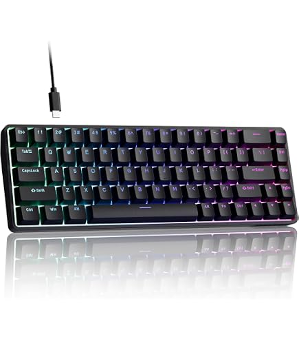 Amazon | TMKB T68-C ゲーミングキーボード ラピッドトリガー 磁気