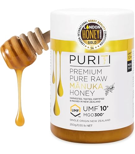 Puriti New Zealand Manuka Honey UMF 12+ MGO 350+, 1kg : Amazon.com