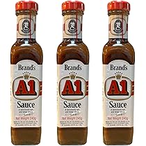 Amazon | A1ソース240g×3本 ステーキソース バーベキューソース | ノー  