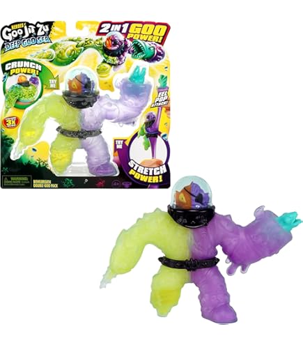 Heroes of Goo Jit Zu Goo Shifters Thrash Hero Pack. Super Stretchy