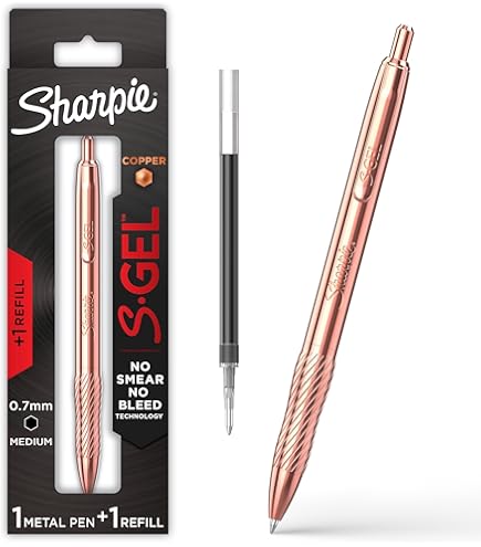 Amazon Sharpie S-Gel ゲルペン 中字 ブラック レッド