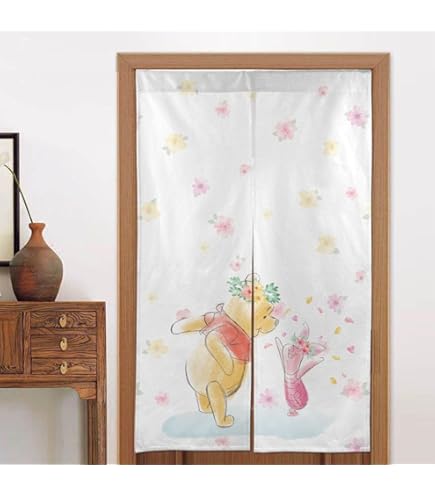 シェニール織　クラッシックプーさん　タペストリー Amazon｜プーさんのれんクラシックプー: 約 幅 85cm X 丈 150cm