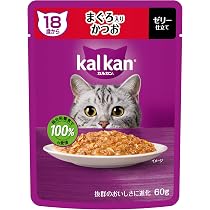 Amazon | カルカン パウチ 18歳から 60g×12袋 まぐろ シニア 高齢期