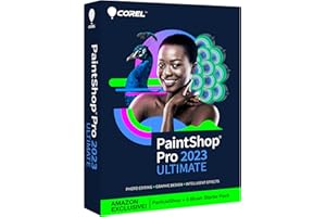 Corel PaintShop Pro 2023 Ultimate | Powerful Photo Editing & Graphic Design Software + Creative Suite [PC Key Card]