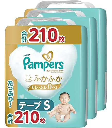 パンパース パンツ サイズS(4〜8kg) 64枚×4袋(計256枚) Amazon.co.jp: 【パンツ Sサイズ】パンパース オムツ 肌へのいちばん