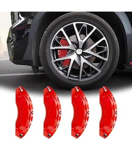 Amazon.co.jp: キャリパーカバー ベンツ Sクラス HQ RACING レッド