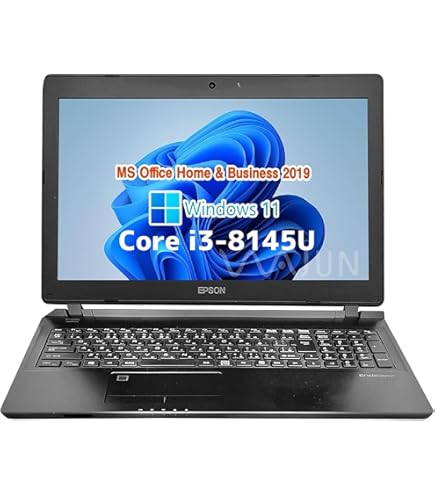 Amazon.co.jp: 【整備済み品】エプソン ノートPC NJ4300/ 15.6型/10  