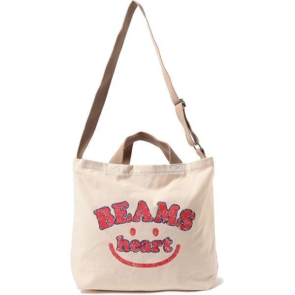 Amazon | [ビームスハート] キャンパス・バッグ チェック ニット