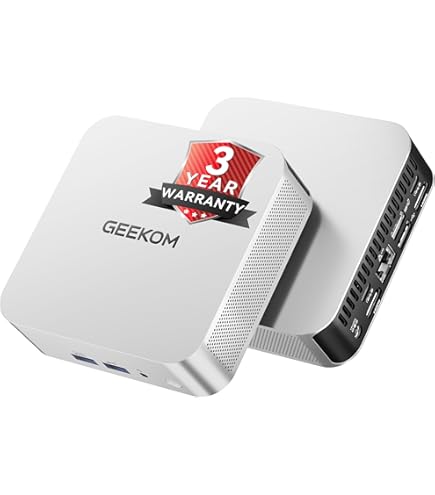 Amazon.co.jp: GEEKOM A6 Mini PC、AMD Ryzen 7 6800H (最大4.7GHz