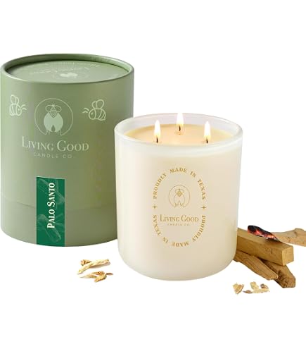 Root Candles Mulled Cider 3-Wick Candle - 12oz Honeycomb Glass, Beeswax Blend, 50-Hour Burn
