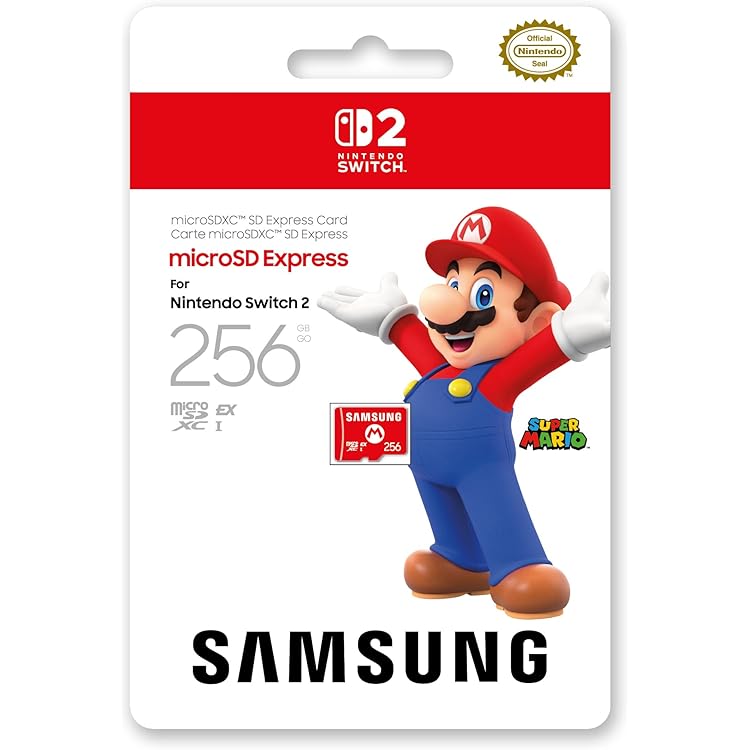 【SDカード256GB付！】Nintendo Switch本体　任天堂　スイッチ Amazon.co.jp: 【任天堂ライセンス商品】マイクロSDカード256GB