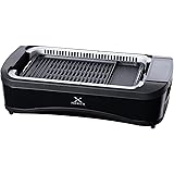 [山善] 煙の少ない 焼肉プレート XGRILL PREMIUM ワイドサイズ 吸煙機能付き 煙約94%カット 温度調節5段階 プレート着脱可能 YGMC-FX130(B)