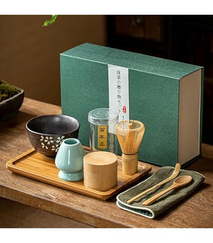 Amazon｜盆略点前おけいこセット 【山道盆8点 セット /溜 黄瀬戸