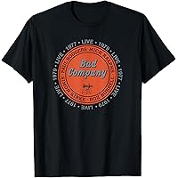 Amazon | Bad Company Classic Bad Coロゴ Tシャツ | Tシャツ