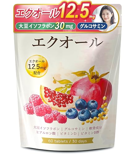 Amazon | オリヒロ エクオール&発酵高麗人参 50粒 | ORIHIRO 