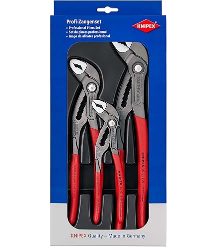 Amazon.co.jp: クニペックス KNIPEX アリゲーター3本セット 180/250