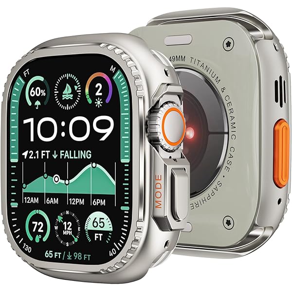 Amazon.co.jp: Apple Watch 49mmケース用イエロー/ベージュトレイル