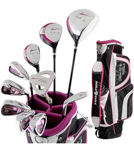 Amazon.co.jp: オリマー ゴルフ ファインローズ クラブセット 8本組  
