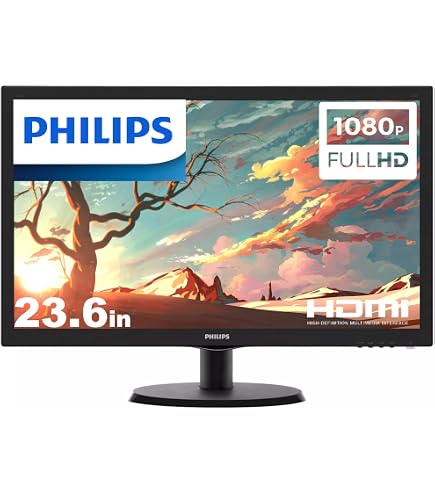 Amazon.co.jp: Philips V-line 243V7QJAB - LED monitor - 24