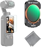 Amazon | K&F CONCEPT OSMO Pocket 3用磁気式フィルター 広角レンズ