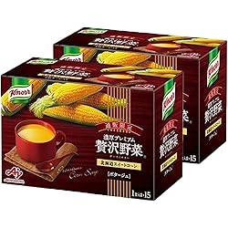 小太郎様★味の素　クノール濃厚プレミアム贅沢野菜　コーン　栗かぼちゃ　各15袋 Amazon | 味の素 クノール 濃厚プレミアム 贅沢野菜 (栗かぼちゃ) とろ