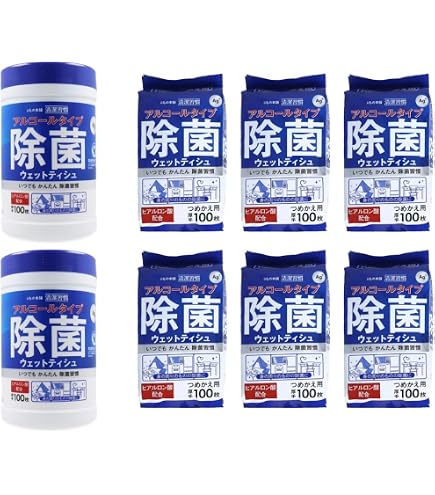 : 清潔習慣 アルコールタイプ 除菌ウェットティシュ