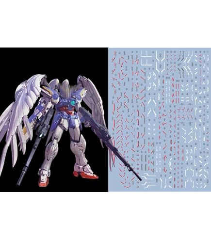 Amazon | 蛍光 ディテールアップ用 水転写式デカール MG 1/100