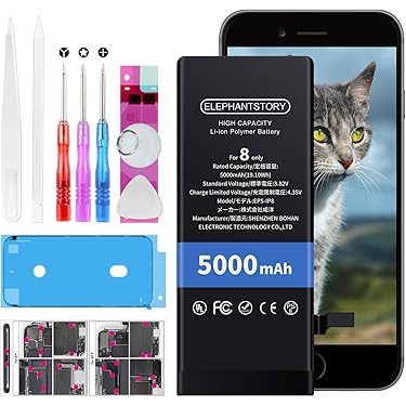 iPhone 6sと交換用新しい電池、工具付き Amazon | iFactory iPhone6s バッテリー 交換 PSE準拠 工具