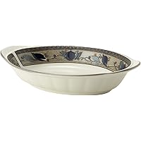 MIKASA グラタン皿 アラベラ ホワイト 直径19.5×奥行11.5×高さ4cm 300ml 電子レンジ・食洗機・オーブン対応 T-772089
