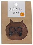 日吉商会 ねこたま引き手NTHI16F ごま