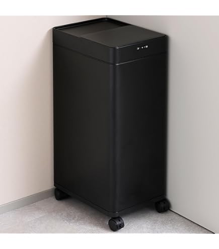 Amazon｜ゴミ箱 自動開閉 センサービン シルバー 45L ふた付き