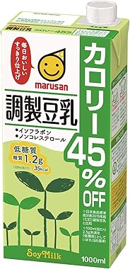 マルサン 調製豆乳 カロリー45%オフ 1L×6本