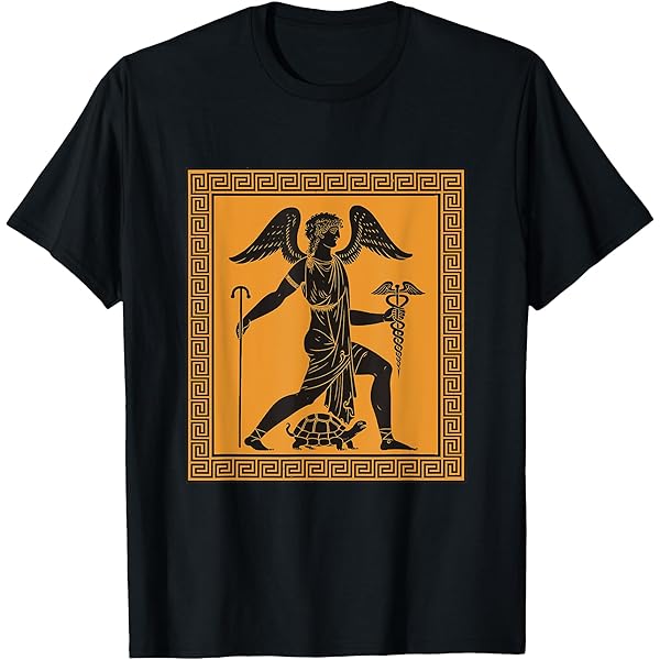 Amazon | エルメス - 素早いギリシャの商業とメッセージの神 Tシャツ
