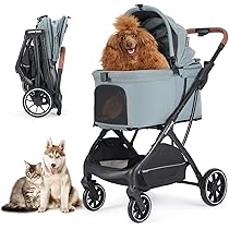 ペットカート　２ウェイ　猫、小型犬 Amazon.co.jp: BEBEROAD PETS T5 ペットカート 猫 カート小型犬