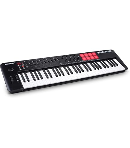 Amazon | M-AUDIO Keystation88 MK3 MIDIキーボード 88鍵盤 セミ 